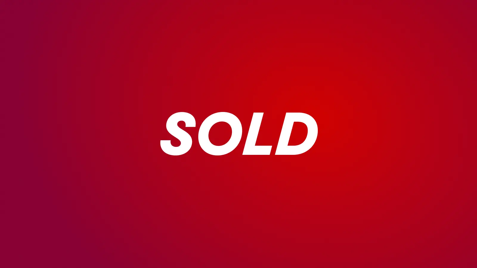 This machine has been sold